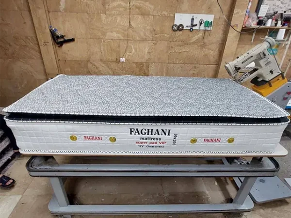 تشک طبی فنری میکرو پددار ابعاد 90x200