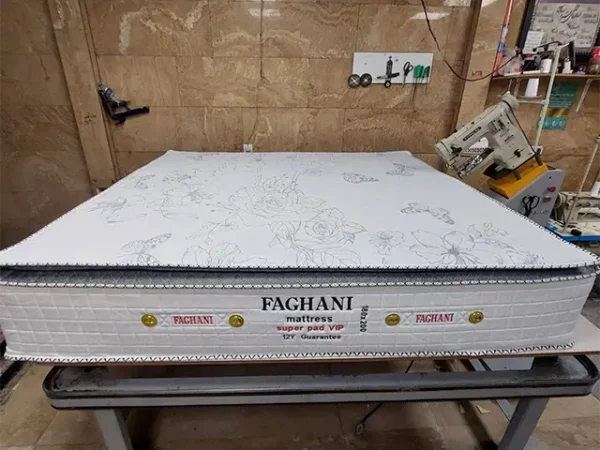تشک طبی فنری میکرو پددار 160×200